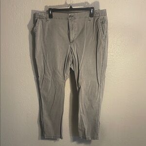 Old Navy Women's Taupe Straight Leg Pants